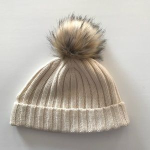 J. Crew cable knit hat
